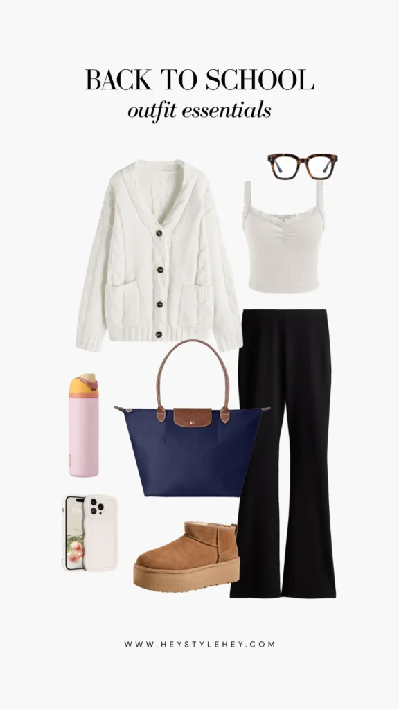 back to school essentials outfits