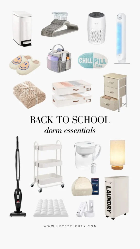 back to school dorm essentials