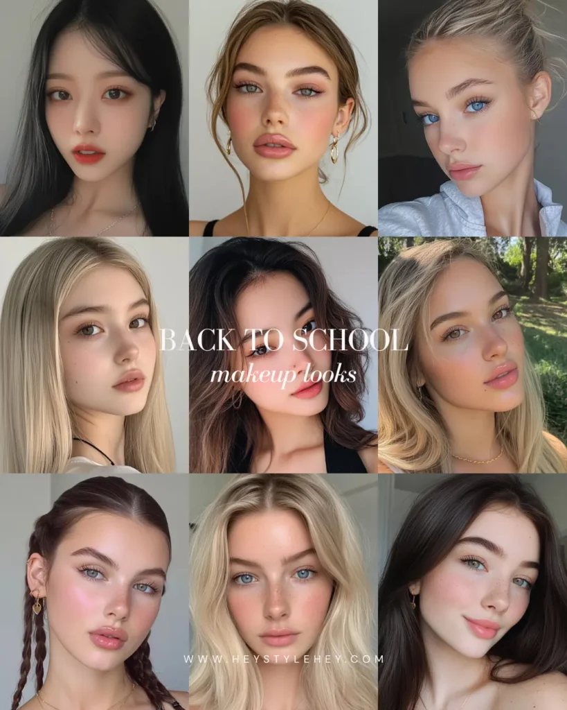 back to school makeup looks ideas
