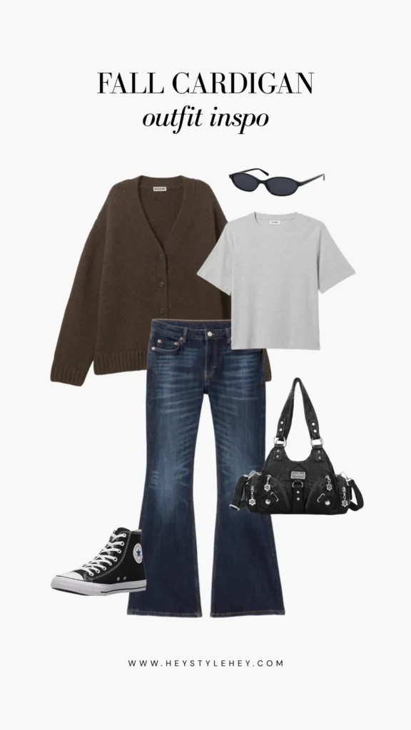 fall cardigan outfit ideas