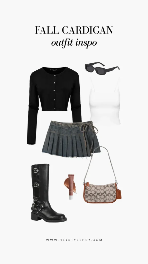 fall cardigan outfit ideas