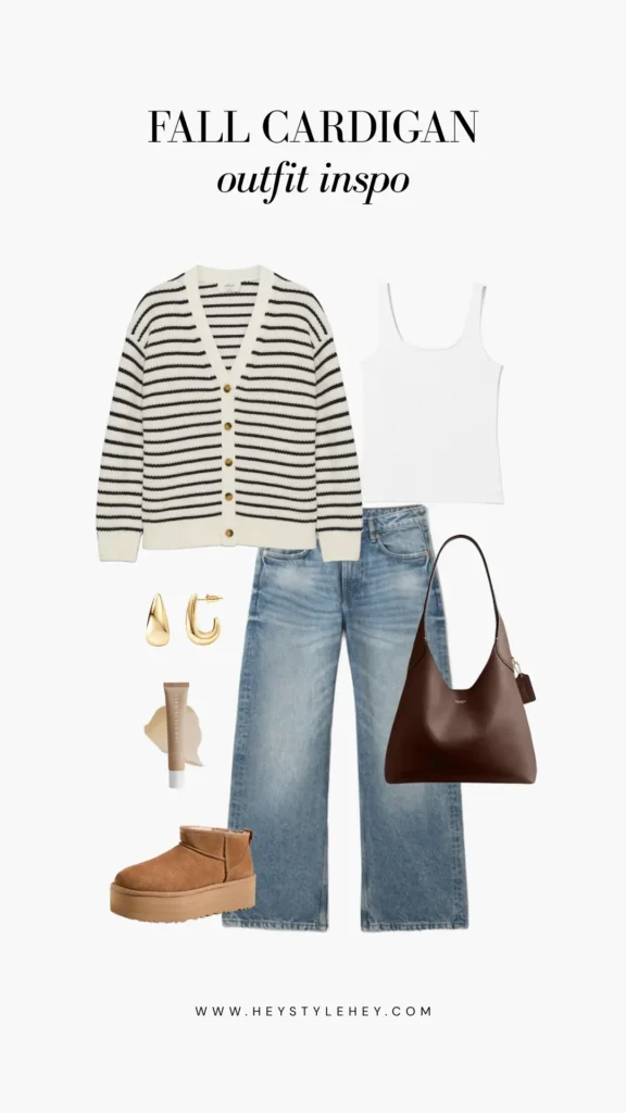 fall cardigan outfit ideas
