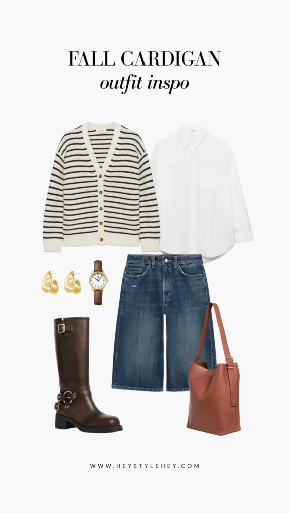 fall cardigan outfit ideas