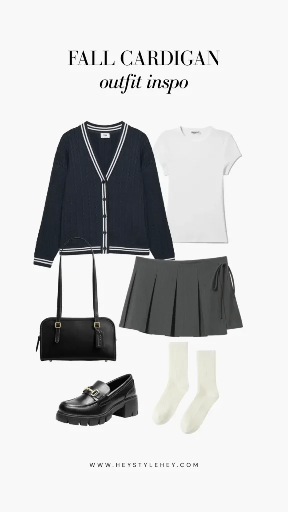 fall cardigan outfit ideas