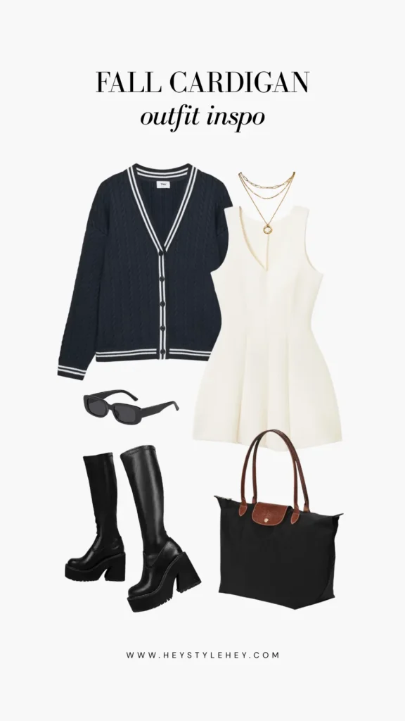 fall cardigan outfit ideas
