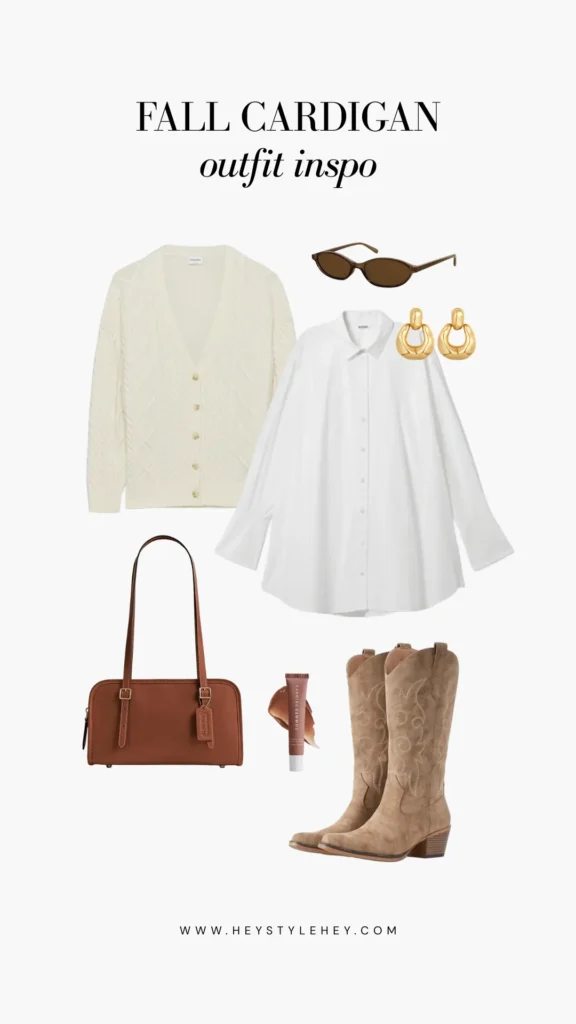 fall cardigan outfit ideas