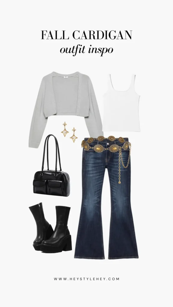 fall cardigan outfit ideas