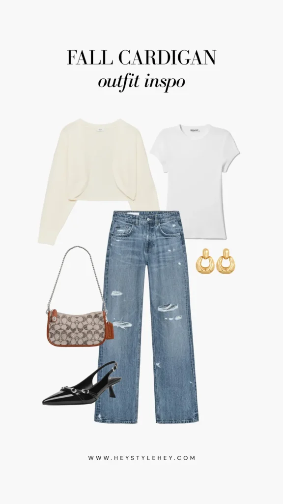 fall cardigan outfit ideas