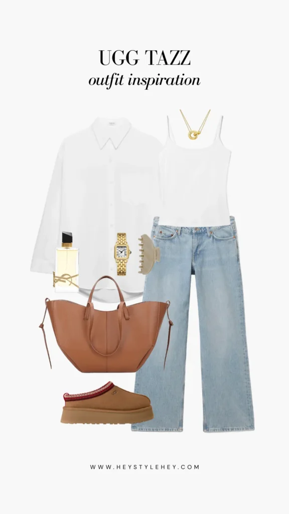 how to style ugg tazz