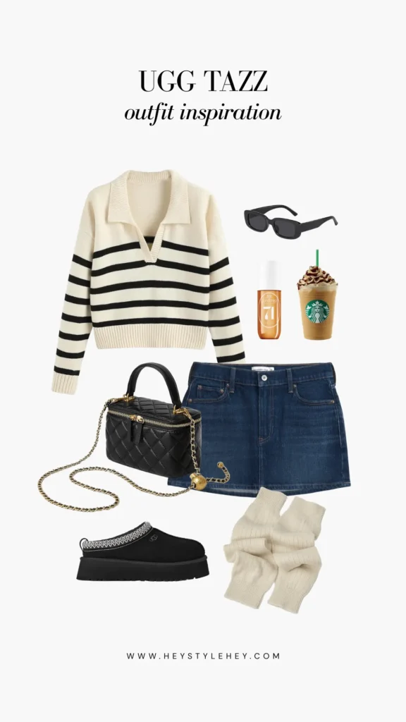 how to style ugg tazz