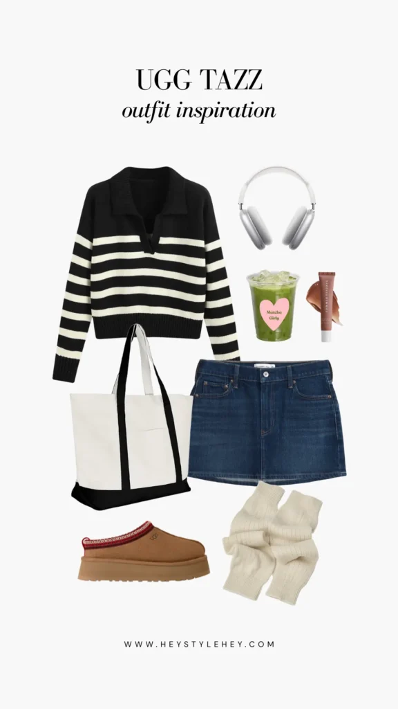 how to style ugg tazz
