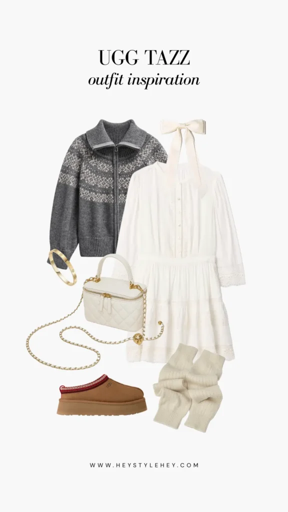 how to style ugg tazz