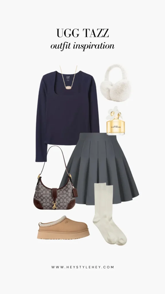 how to style ugg tazz