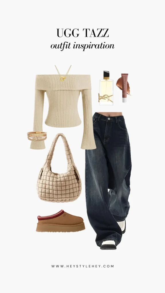 how to style ugg tazz