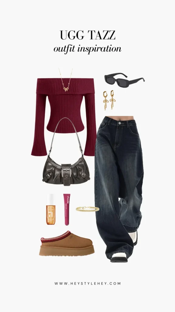 how to style ugg tazz