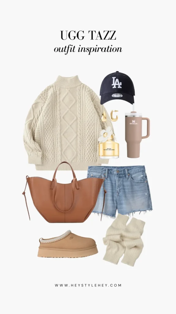 how to style ugg tazz