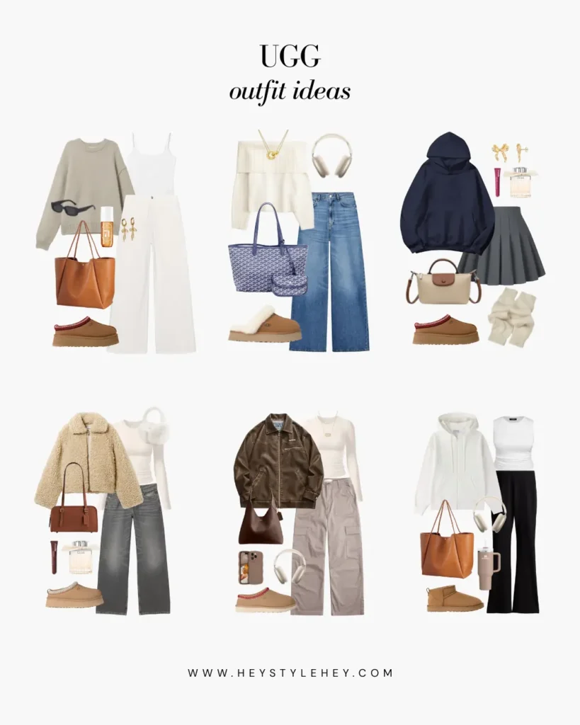 ugg slippers outfits