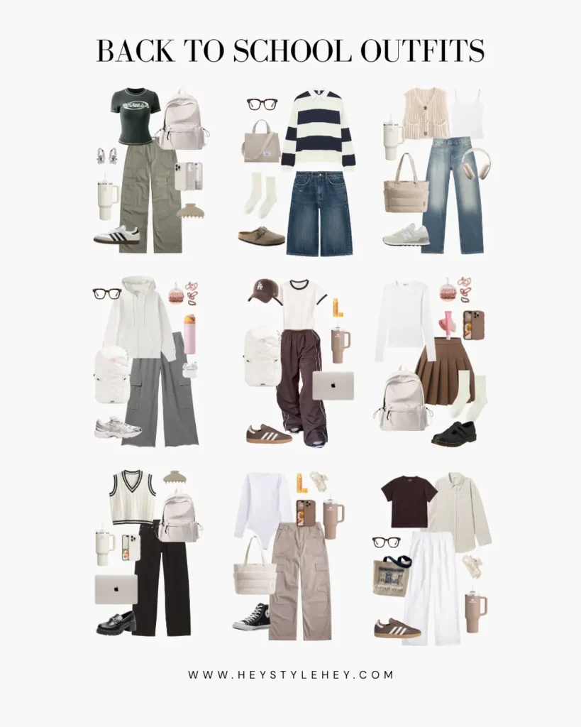 back to school outfits