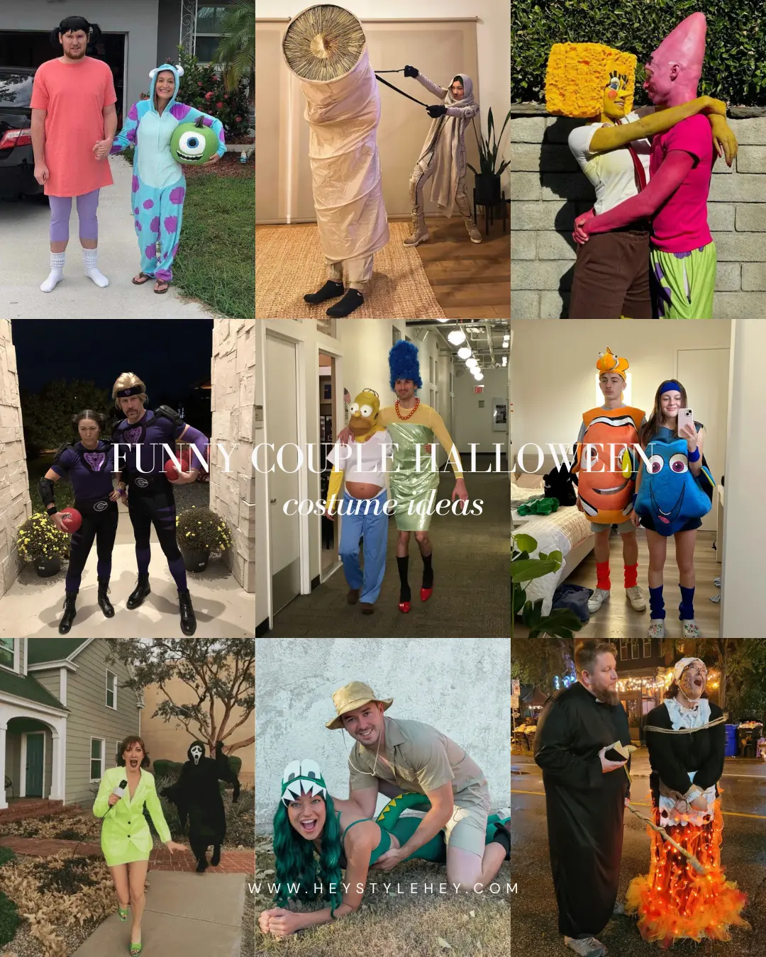 45+ Funny Couple Halloween Costumes for a Hilarious Night — free download