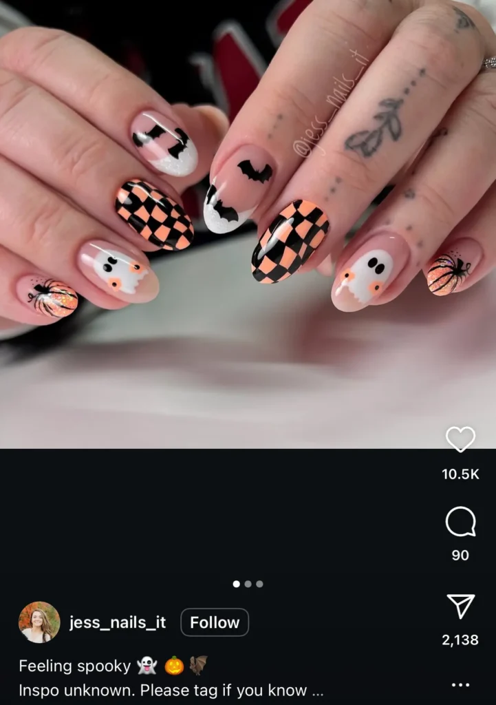 ghost nails