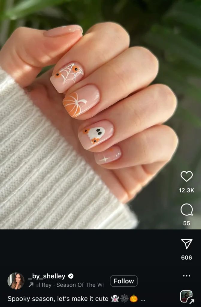 ghost nails
