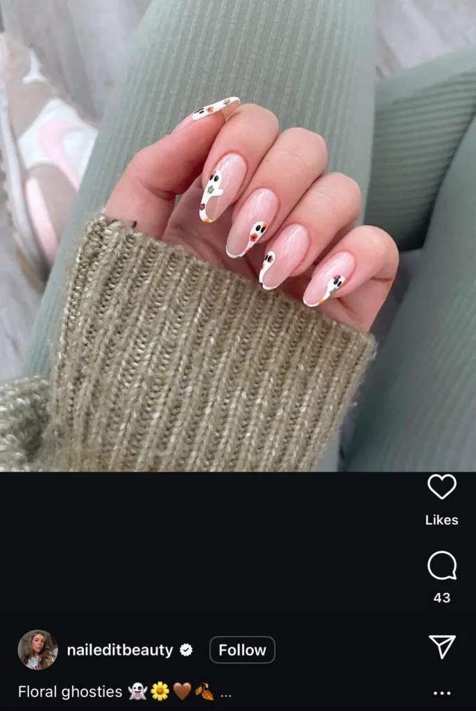 ghost nails