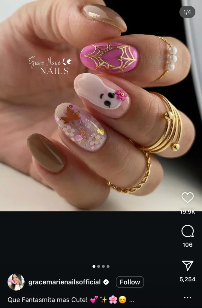 ghost nails