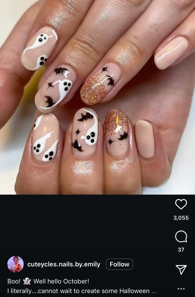 ghost nails