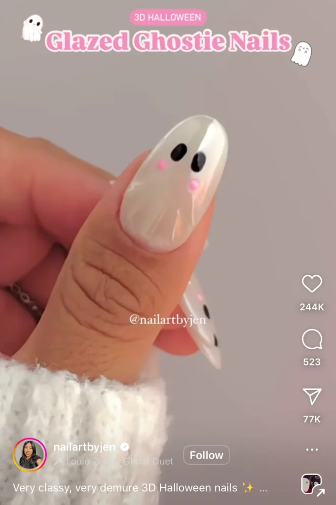 ghost nails