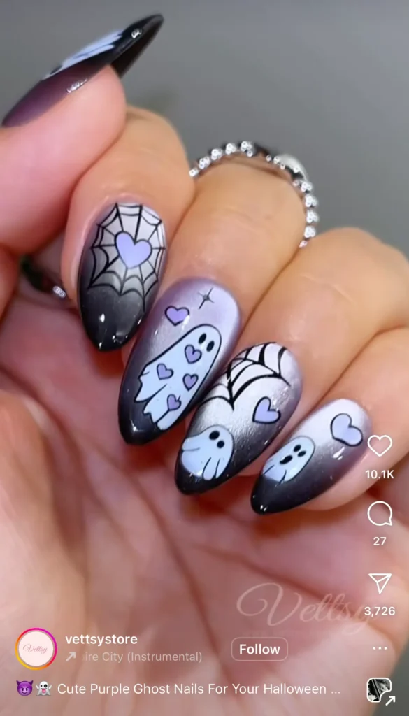 ghost nails