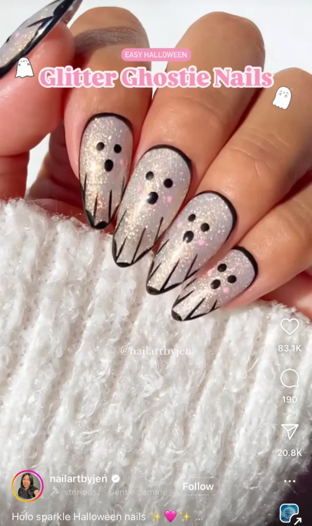 ghost nails