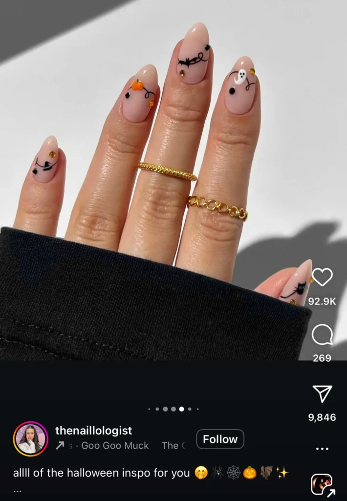ghost nails