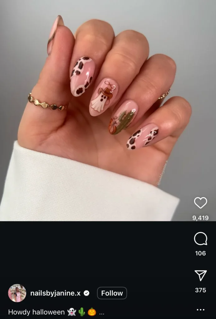 ghost nails