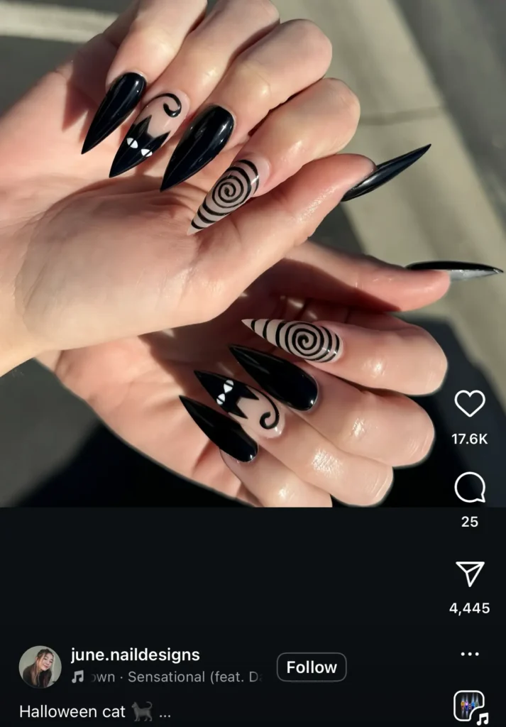 halloween nails