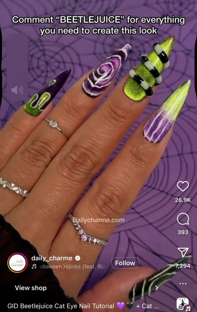 halloween nails