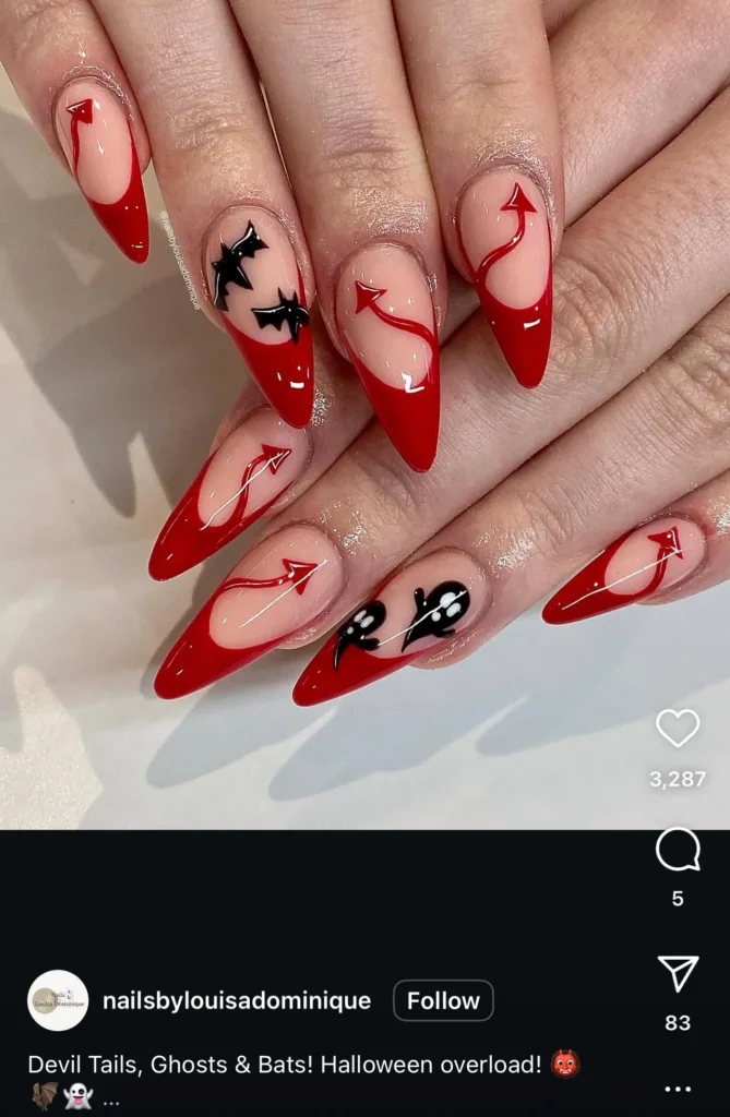 halloween nails