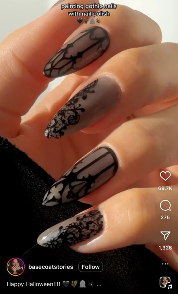 halloween nails