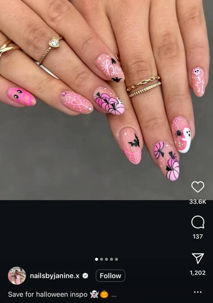 halloween nails