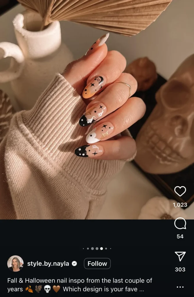 halloween nails