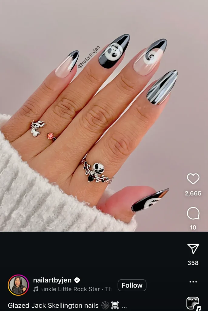 halloween nails