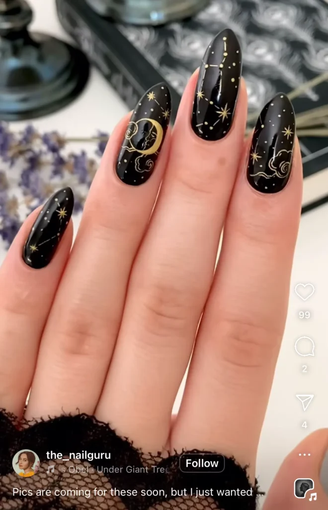 halloween nails
