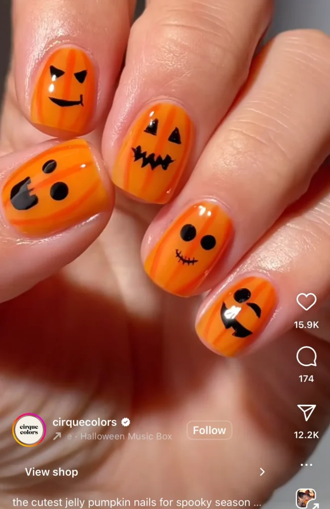 halloween nails