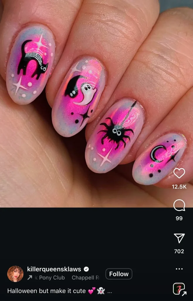 halloween nails