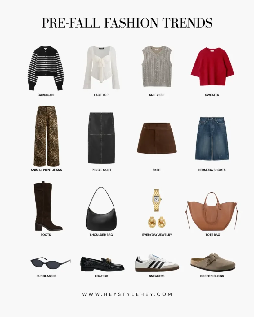 pre fall fashion trends