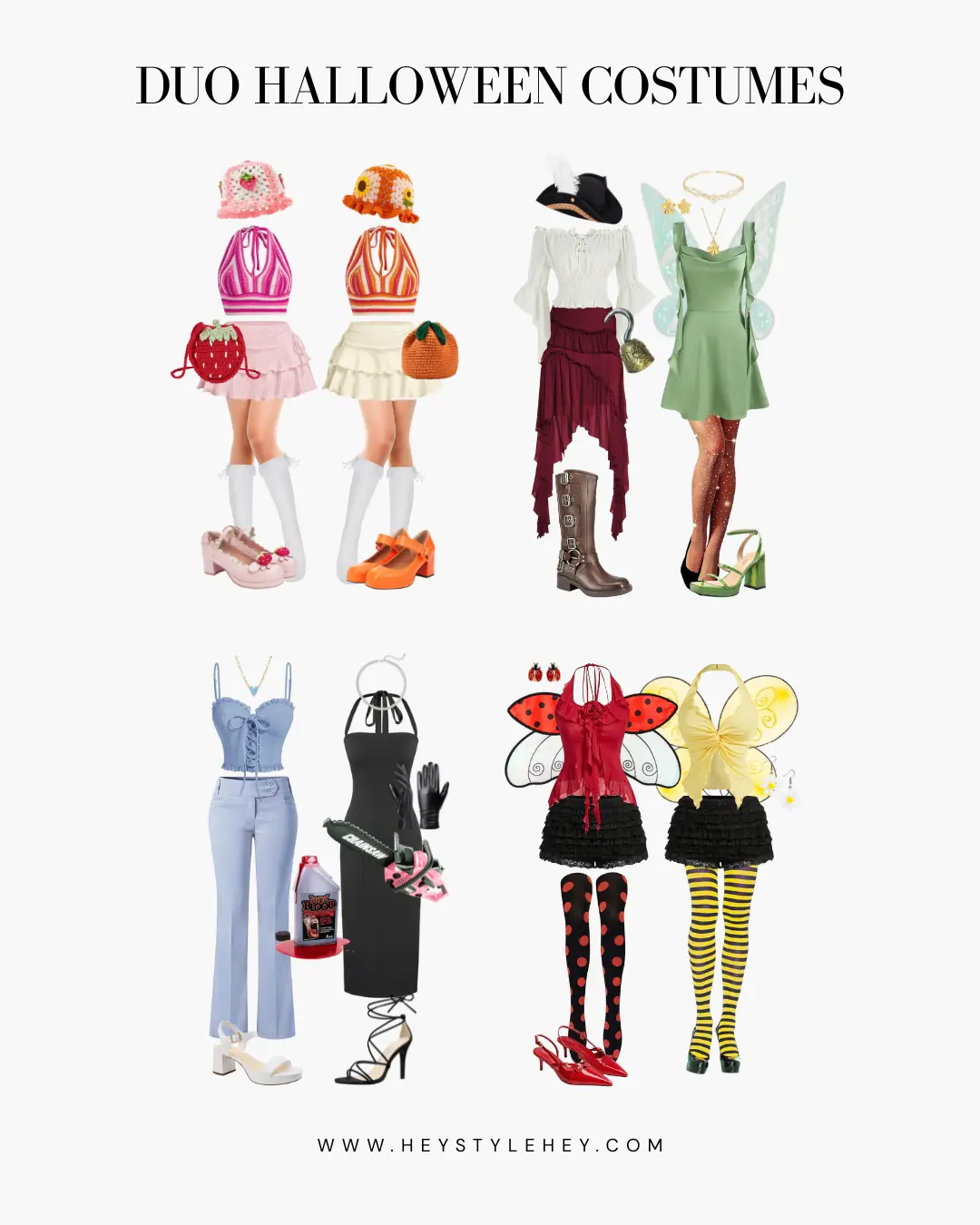 45+ Duo Halloween Costume Ideas You’ll Want to Try With Your Bestie