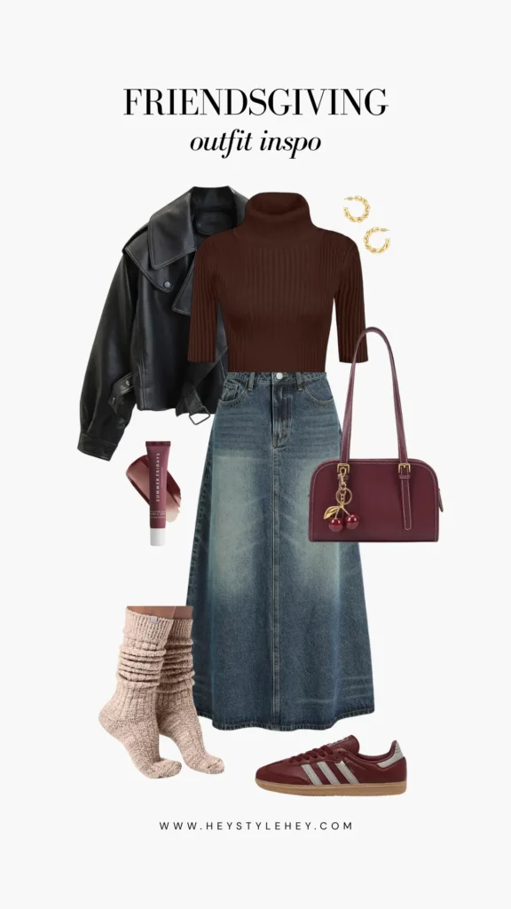 Friendsgiving outfit ideas