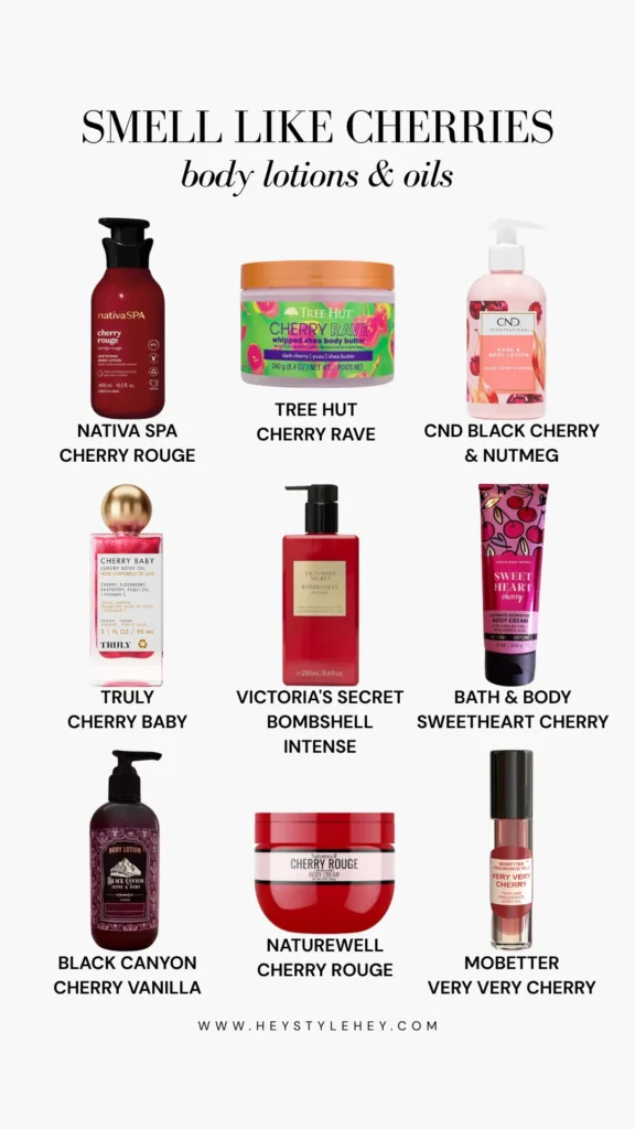 how to smell like cherries