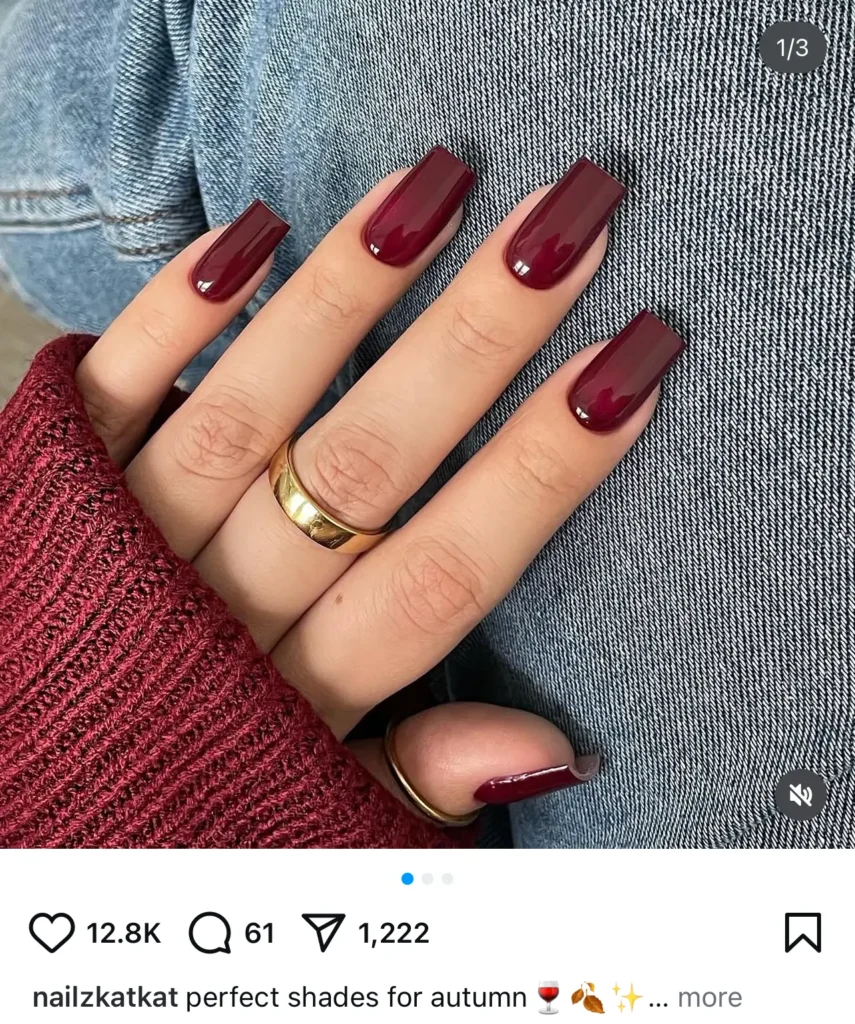 Thanksgiving nail colors