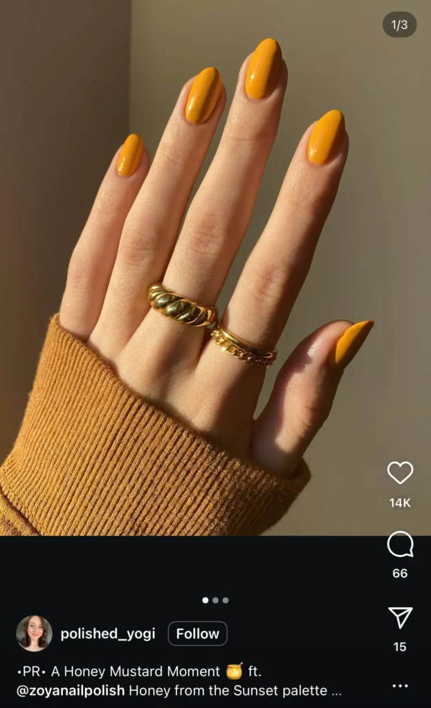Thanksgiving nail colors