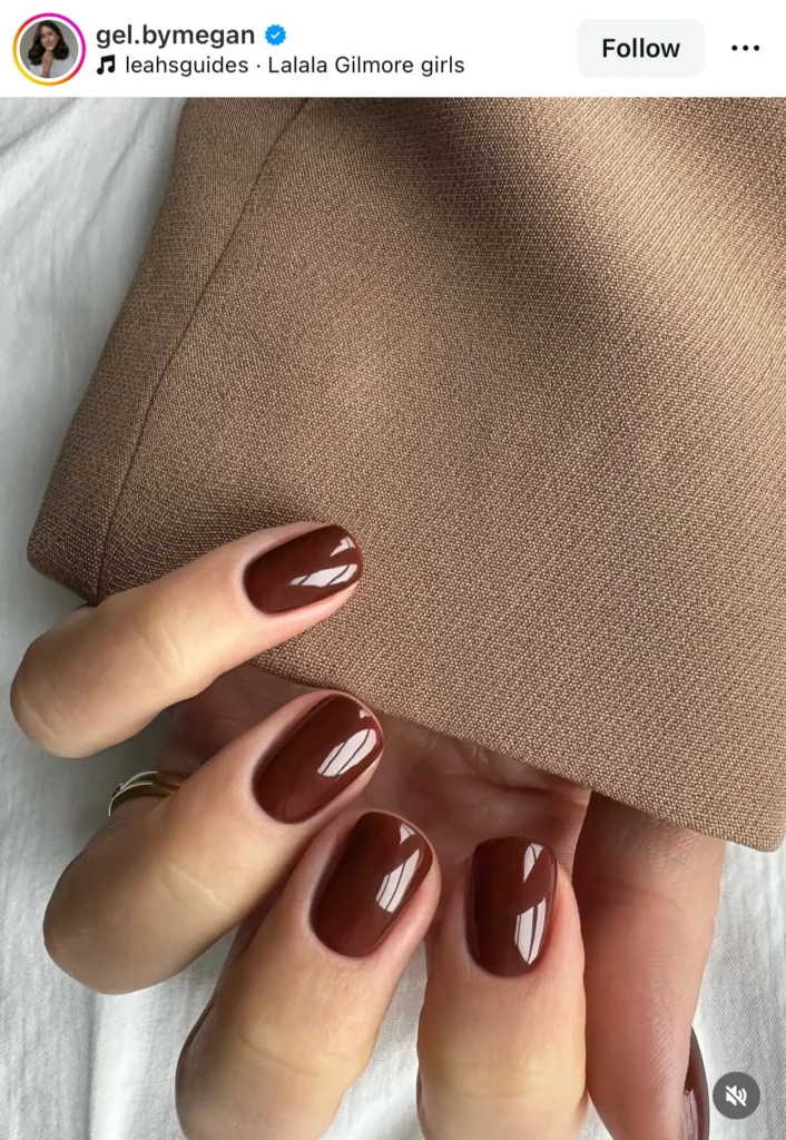 Thanksgiving nail colors